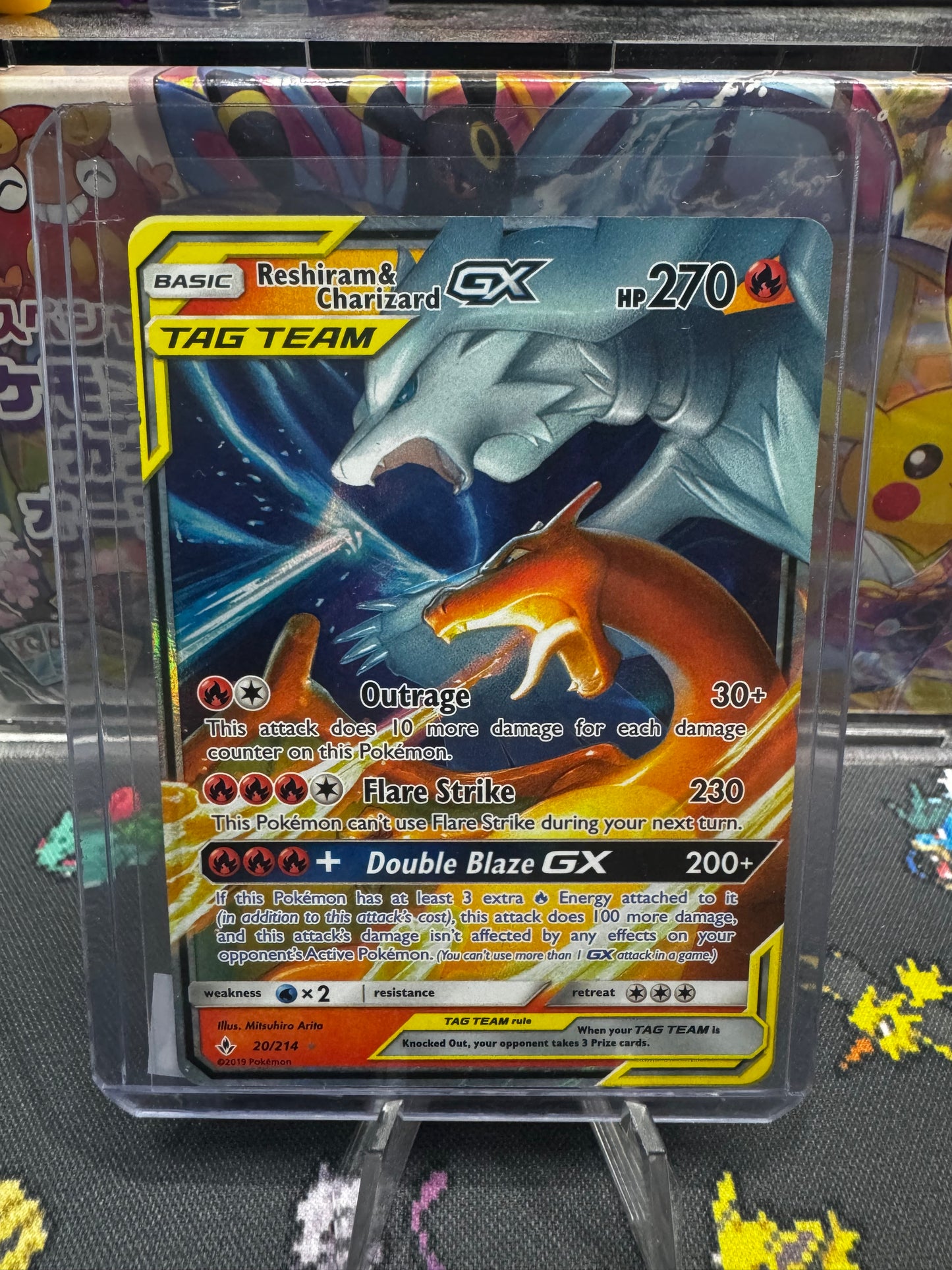 Reshiram & Charizard GX - SM - Unbroken Bonds (SM10)