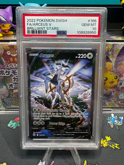 PSA 10 Arceus V (Alternate Full Art) - SWSH09: Brilliant Stars (SWSH09)