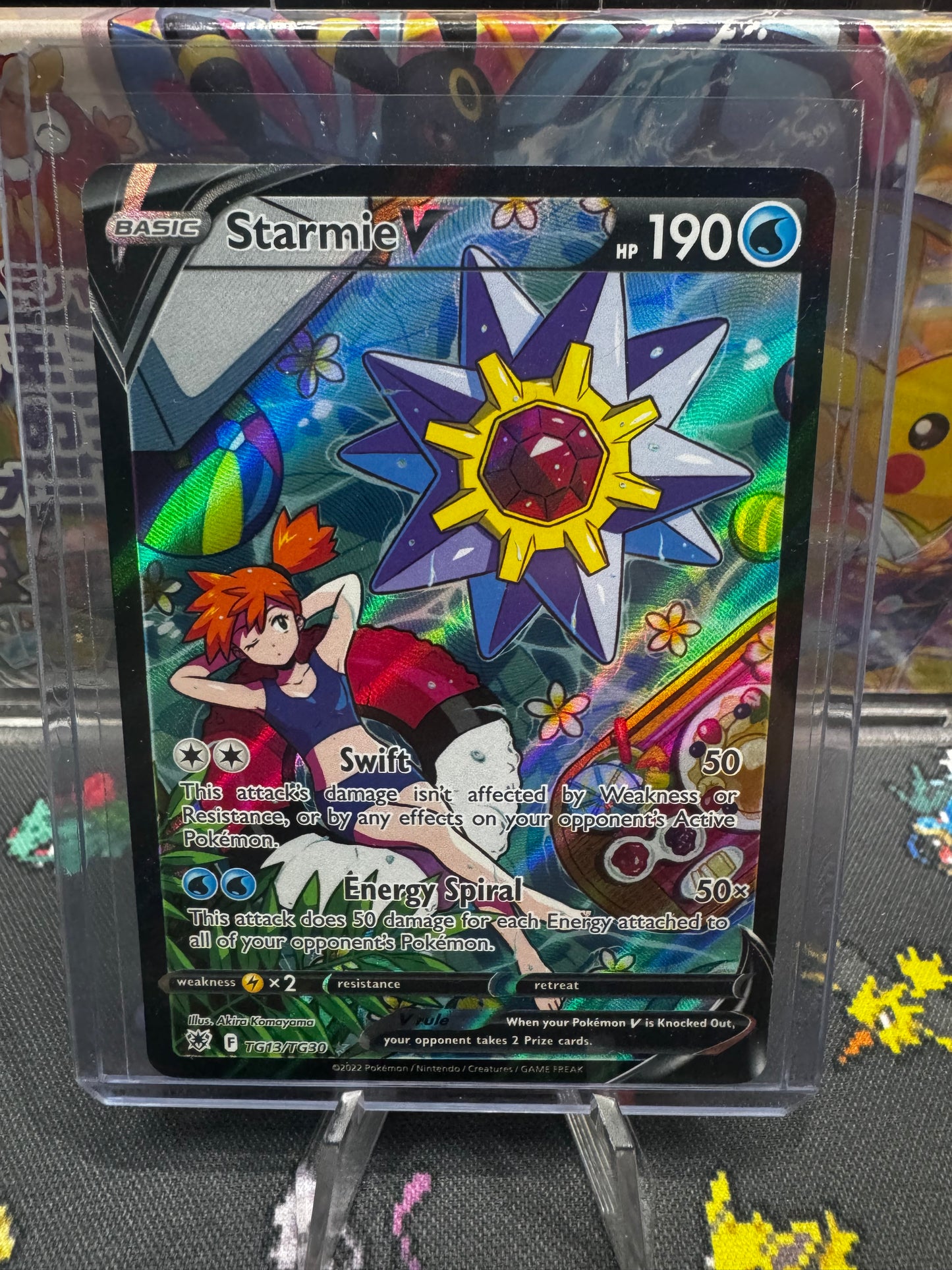 Starmie V - SWSH10: Astral Radiance Trainer Gallery (SWSH10:TG)
