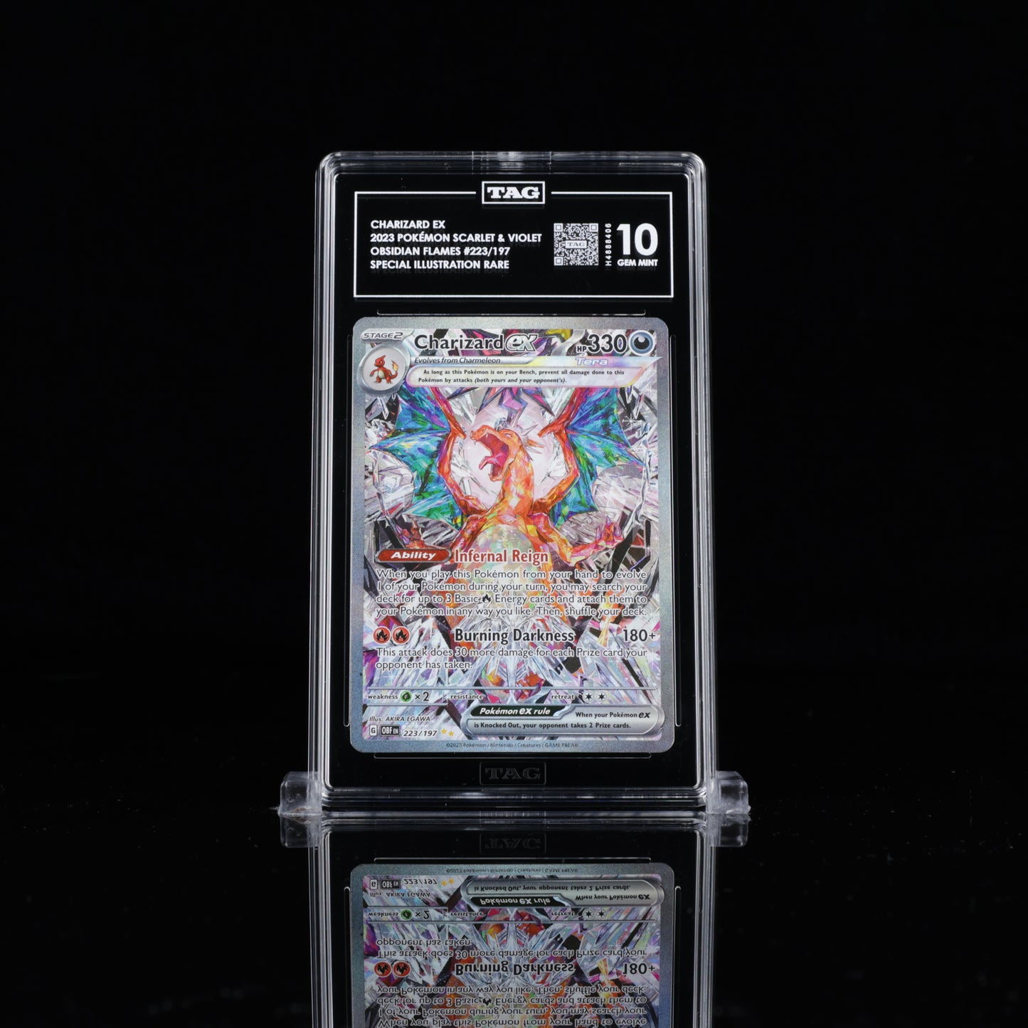 Charizard EX 223/197 - 2023 - TAG 10 SIR Obsidian Flames