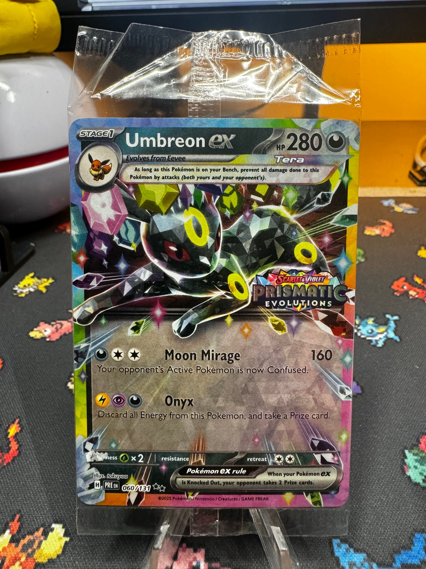 Umbreon ex- 060/131 (Prismatic Evolutions Stamp)-Sealed