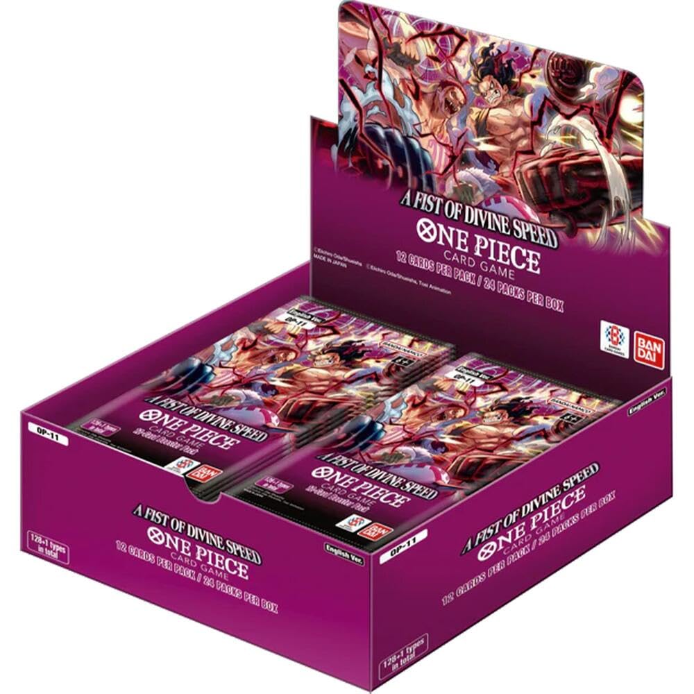 One Piece TCG: A Fist of Divine Speed Booster Box (OP-11)
