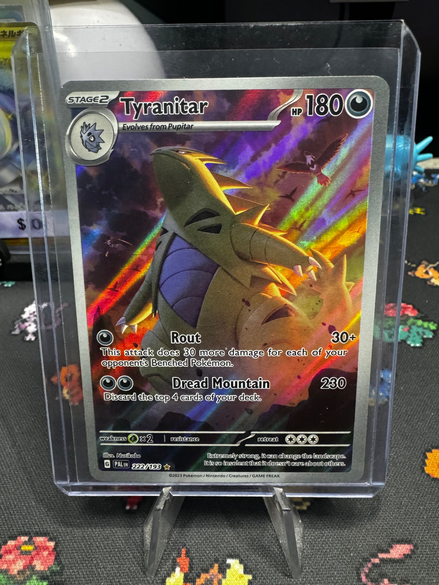 Tyranitar - 222/193 - SV02: Paldea Evolved (PAL)