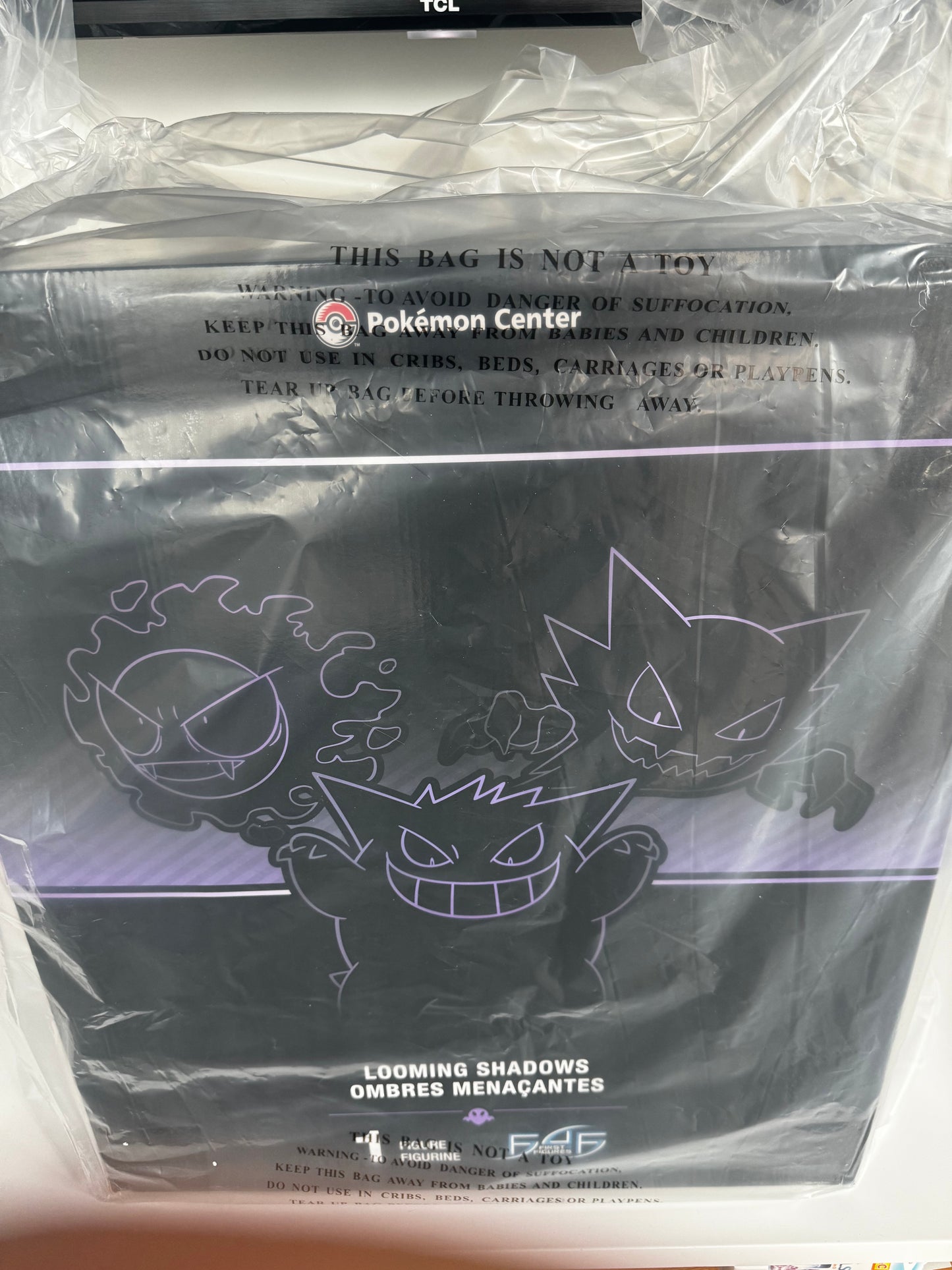 Pokémon Looming Shadows Figure By First 4 Figures Gengar Exclusive 128/1000 IN HAND
